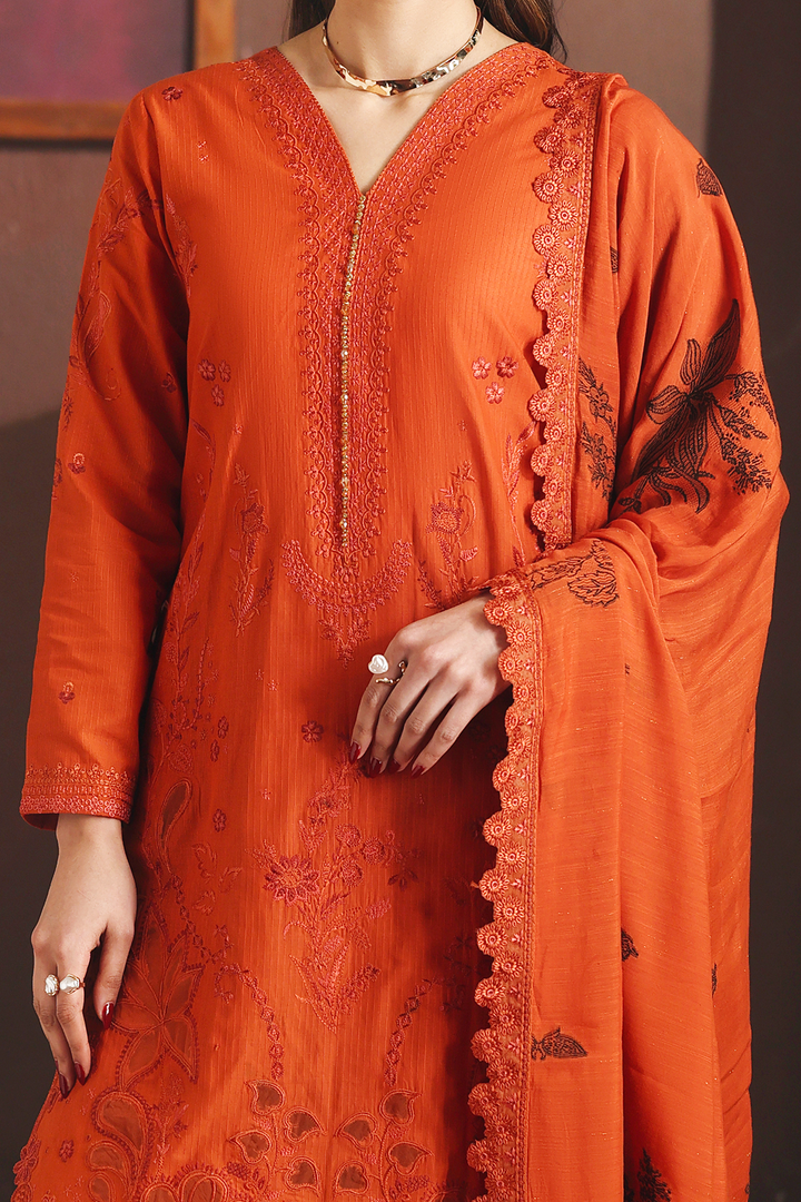 DL-04 Embroidered Lawn Suit