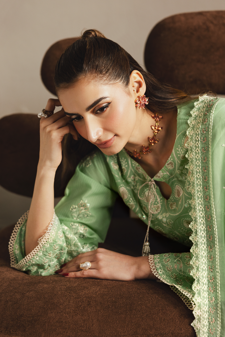 DA-19 Embroidered Lawn Suit