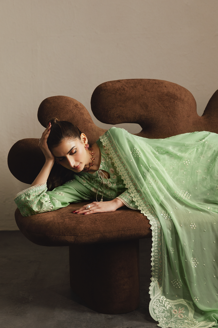 DA-19 Embroidered Lawn Suit