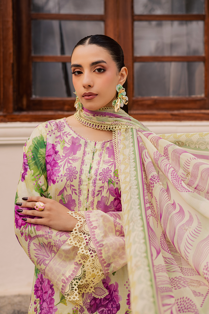 DA-21 Embroidered Lawn Suit