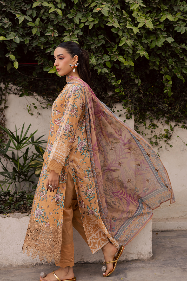 DA-22 Embroidered Lawn Suit