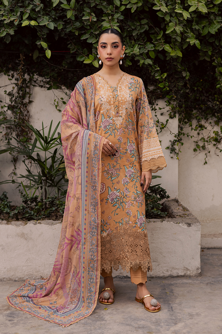 DA-22 Embroidered Lawn Suit