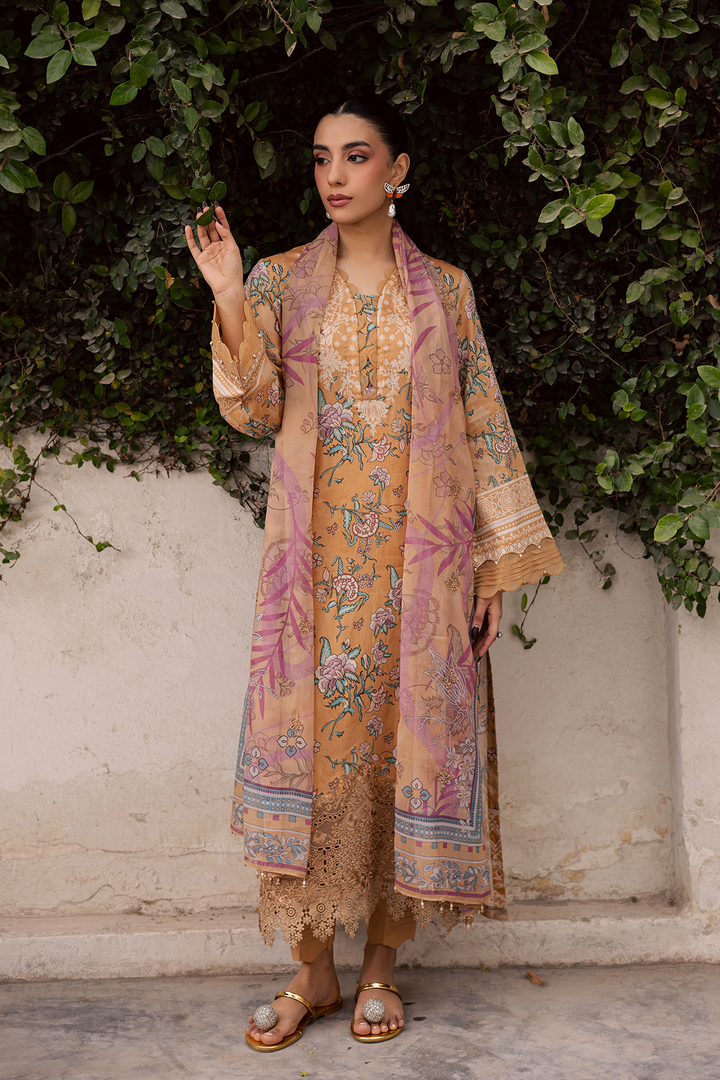 DA-22 Embroidered Lawn Suit