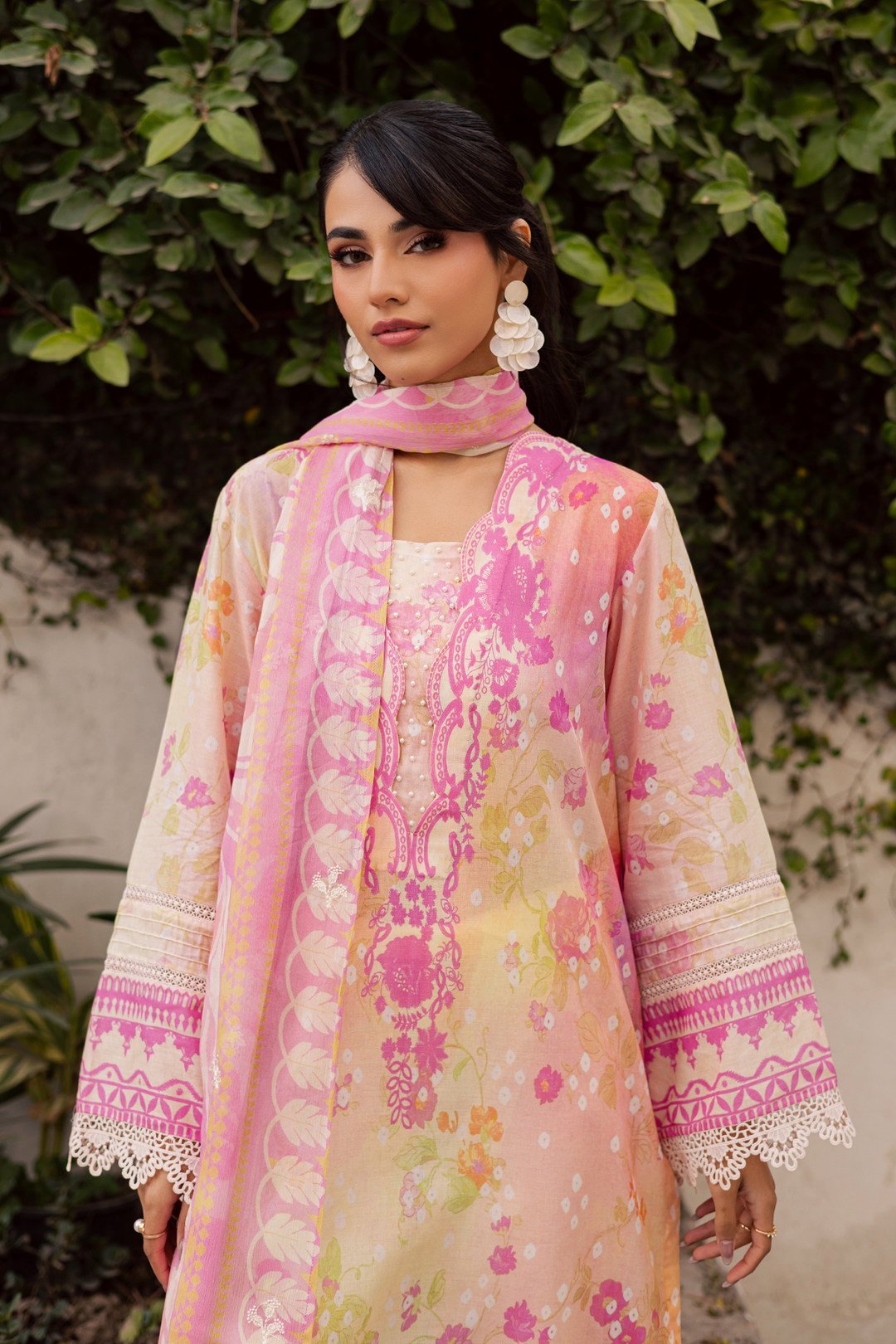 DA-23 Embroidered Lawn Suit