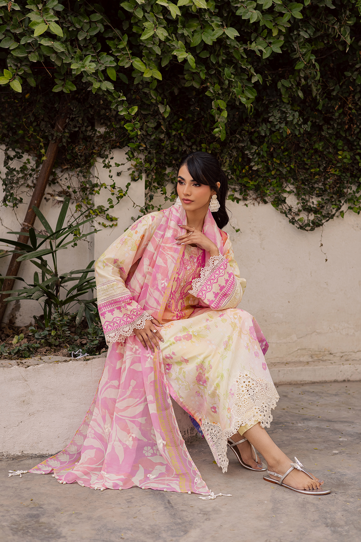 DA-23 Embroidered Lawn Suit