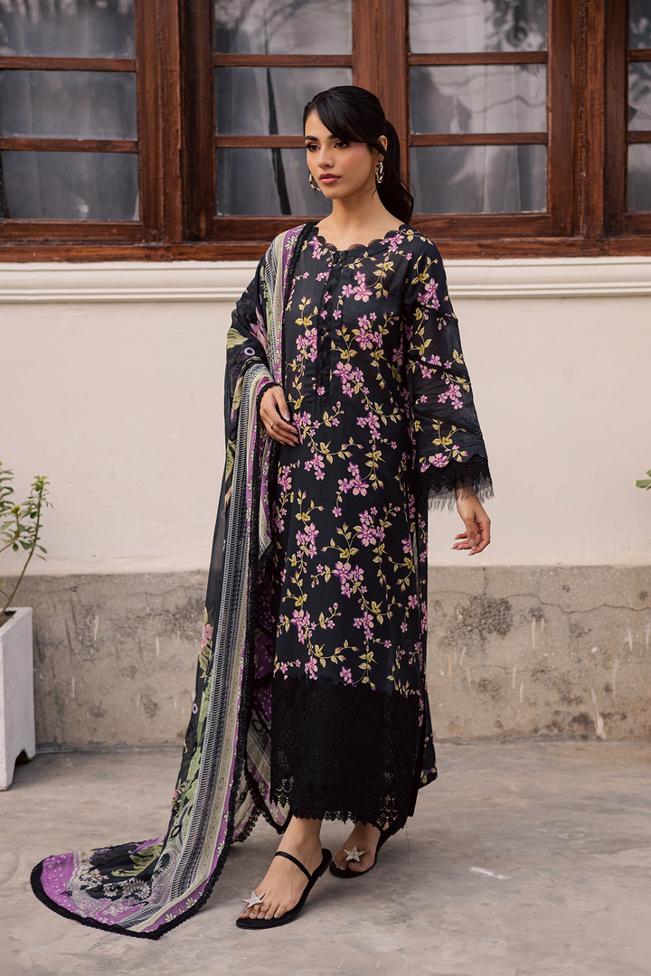 DA-25 Embroidered Lawn Suit