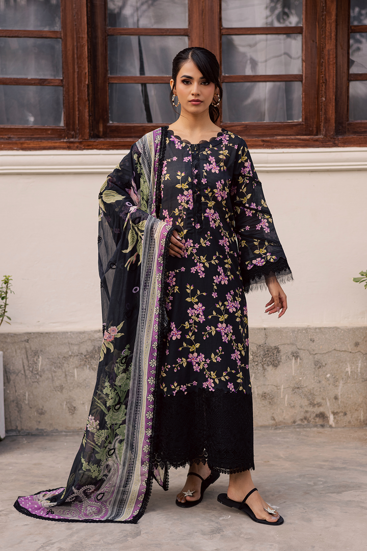 DA-25 Embroidered Lawn Suit