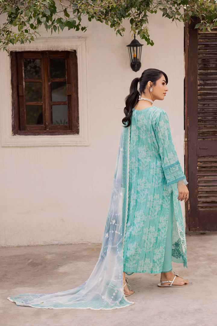 DA-26 Embroidered Lawn Suit