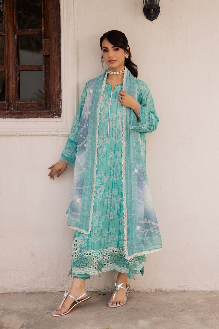 DA-26 Embroidered Lawn Suit