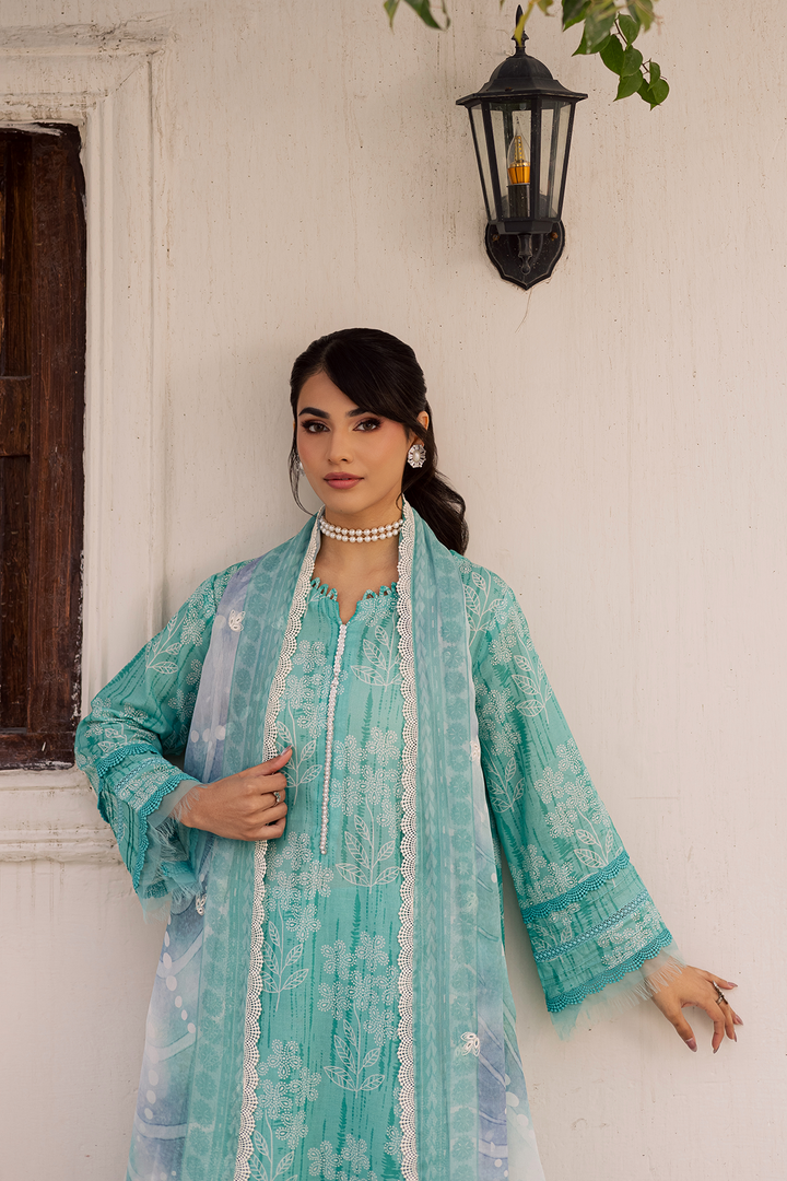 DA-26 Embroidered Lawn Suit