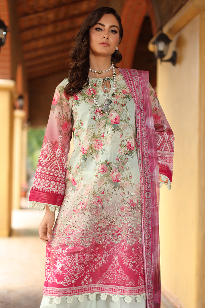 DA-08 Embroidered Lawn Suit