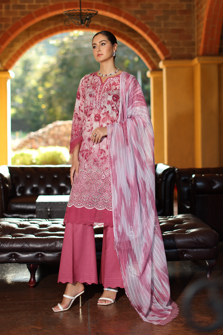 DA-13 Embroidered Lawn Suit