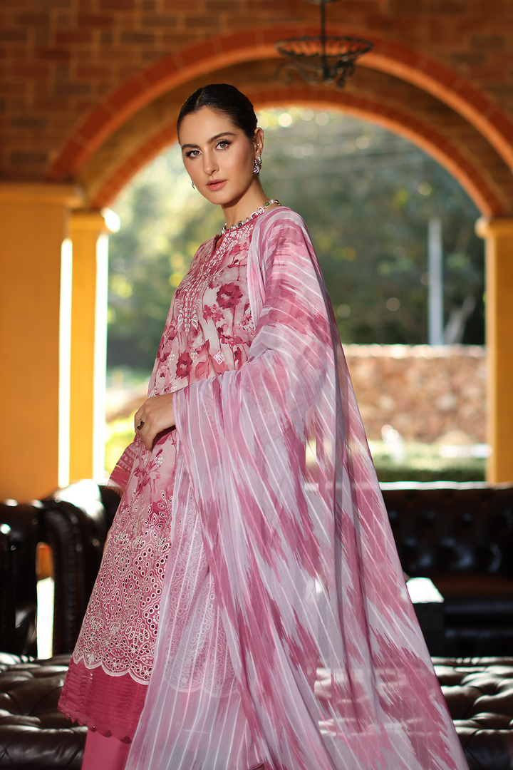 DA-13 Embroidered Lawn Suit