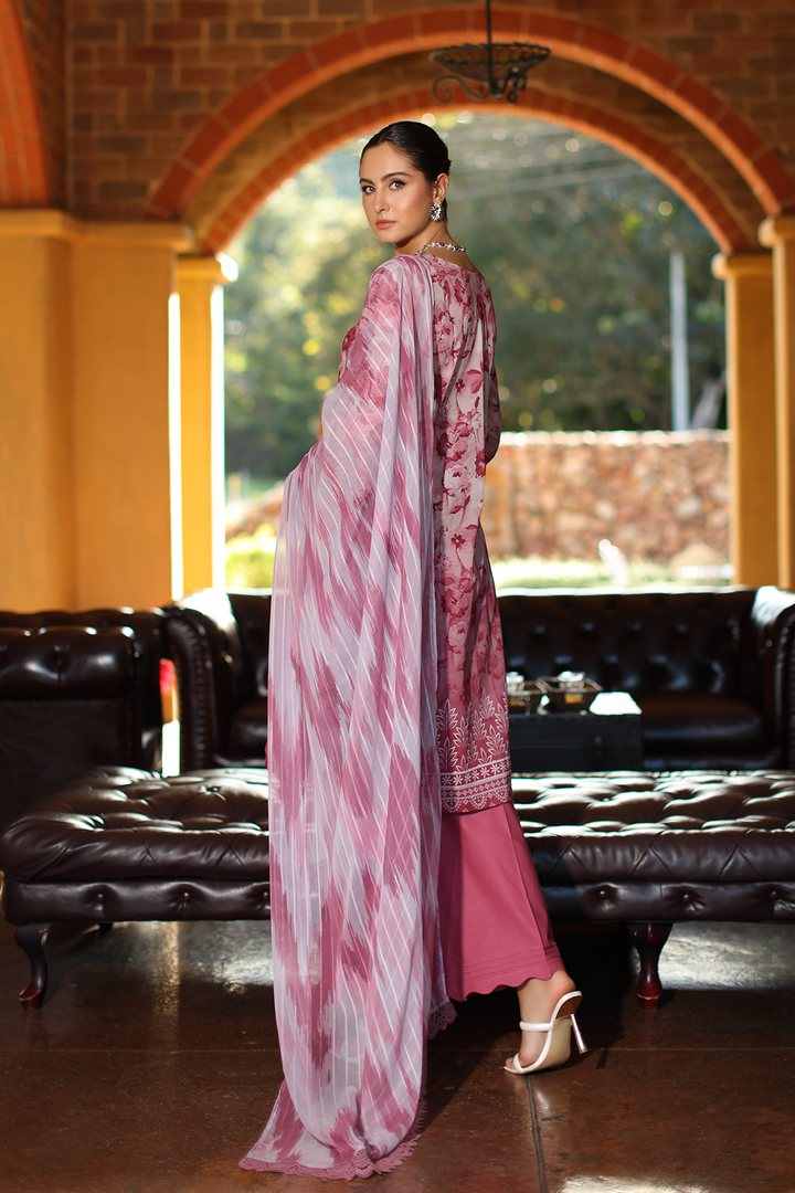 DA-13 Embroidered Lawn Suit