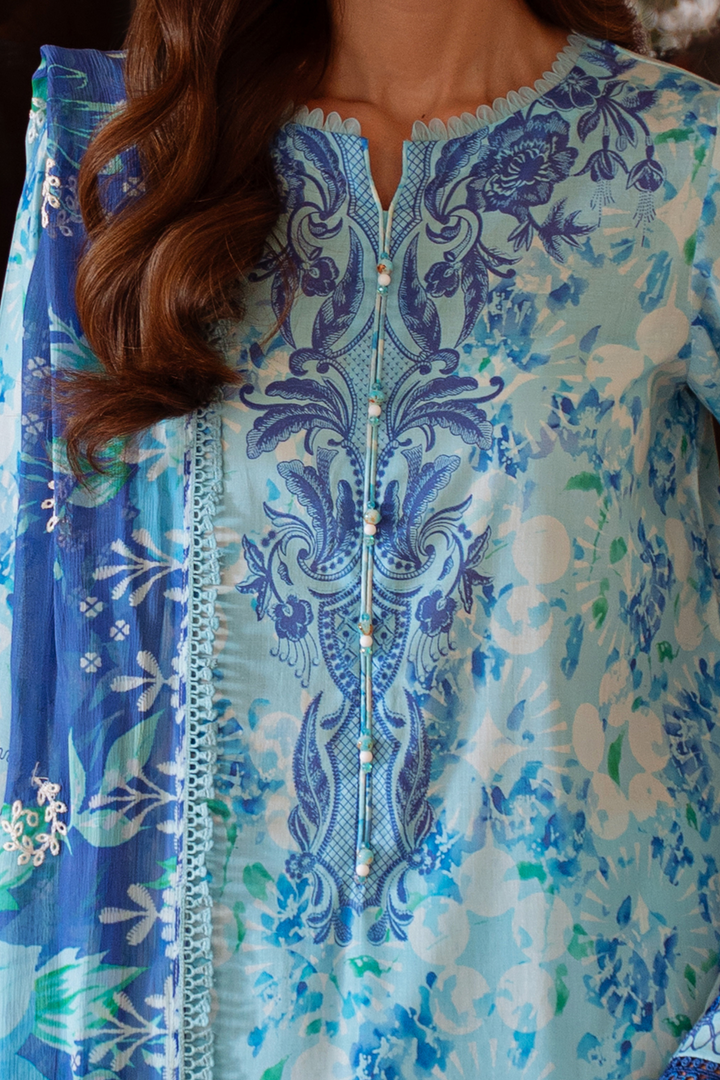 DA-35 Embroidered Lawn Suit