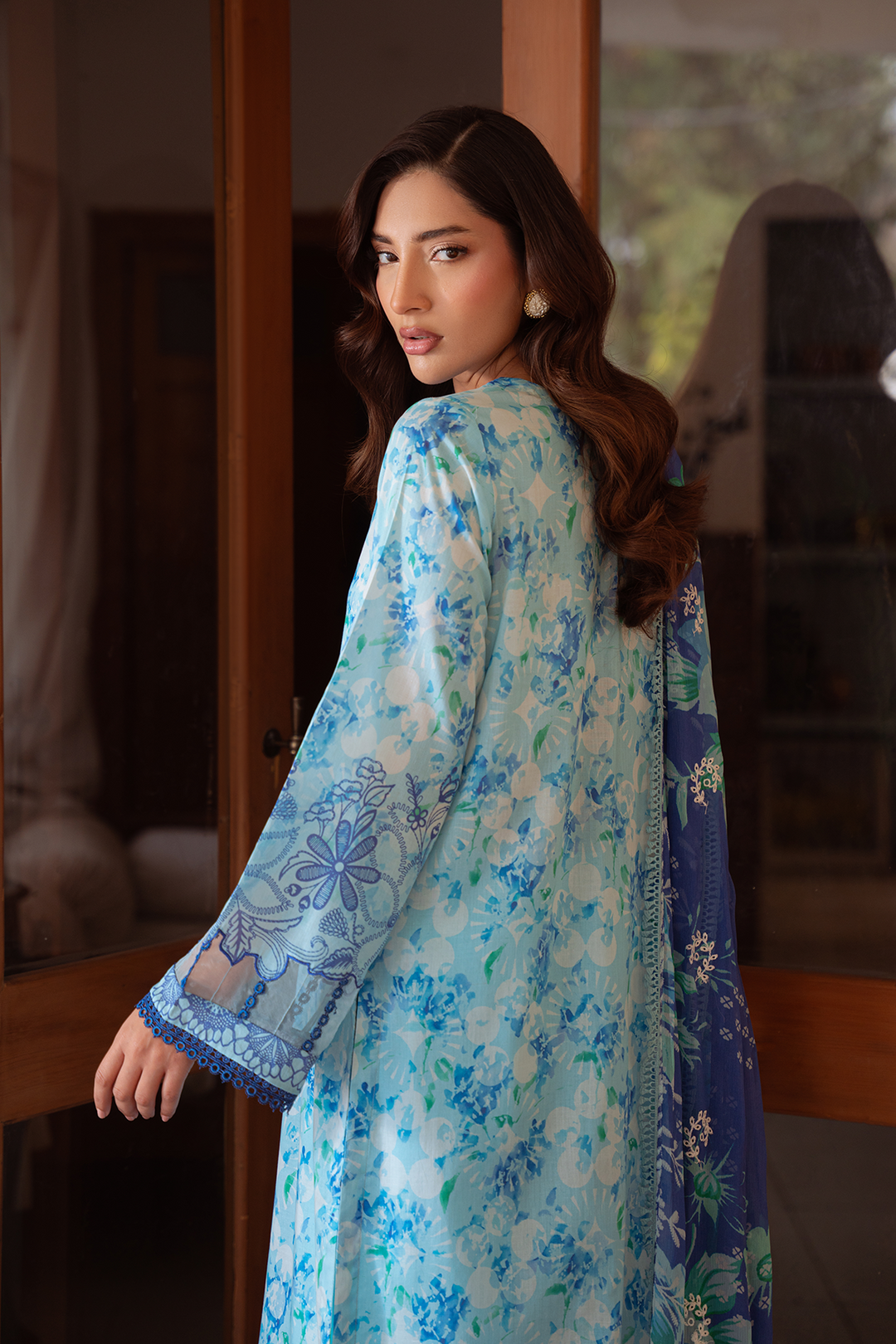 DA-35 Embroidered Lawn Suit