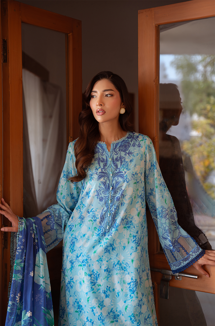 DA-35 Embroidered Lawn Suit