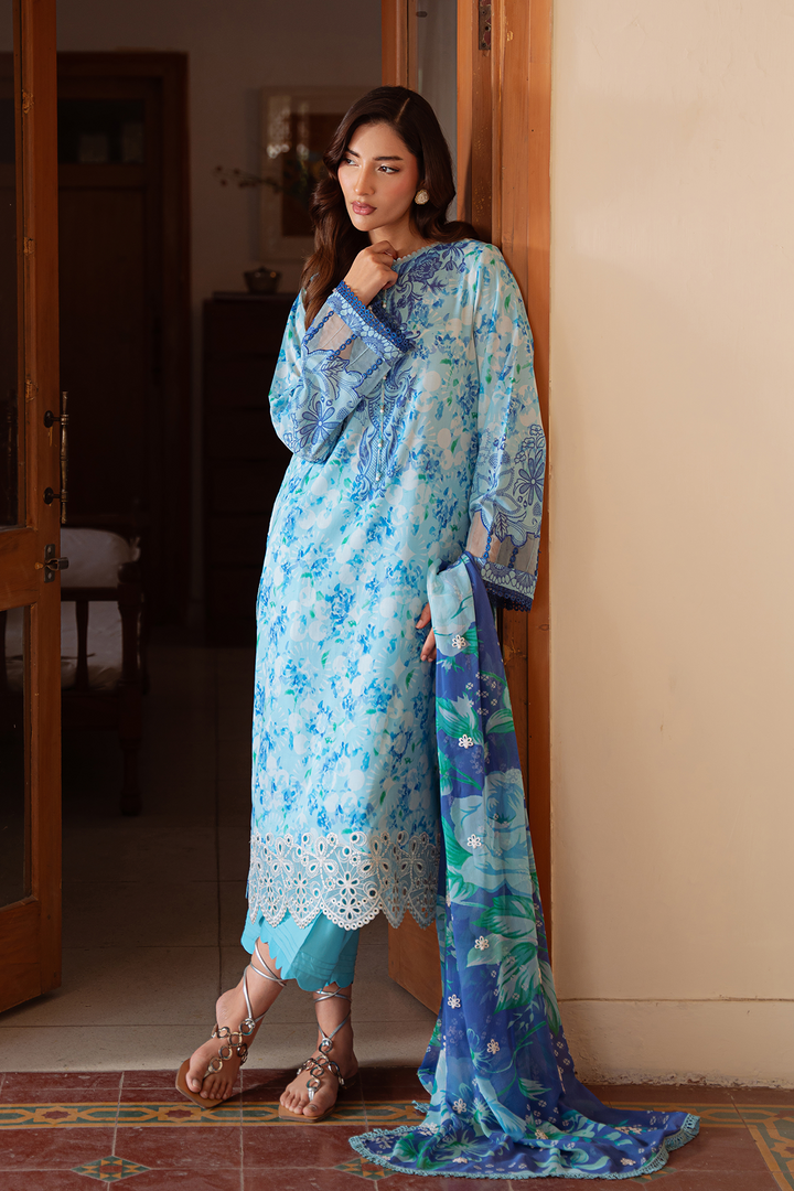 DA-35 Embroidered Lawn Suit