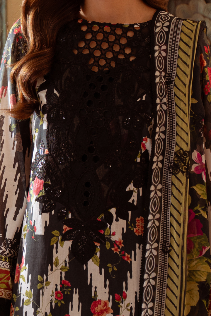 DA-33 Embroidered Lawn Suit