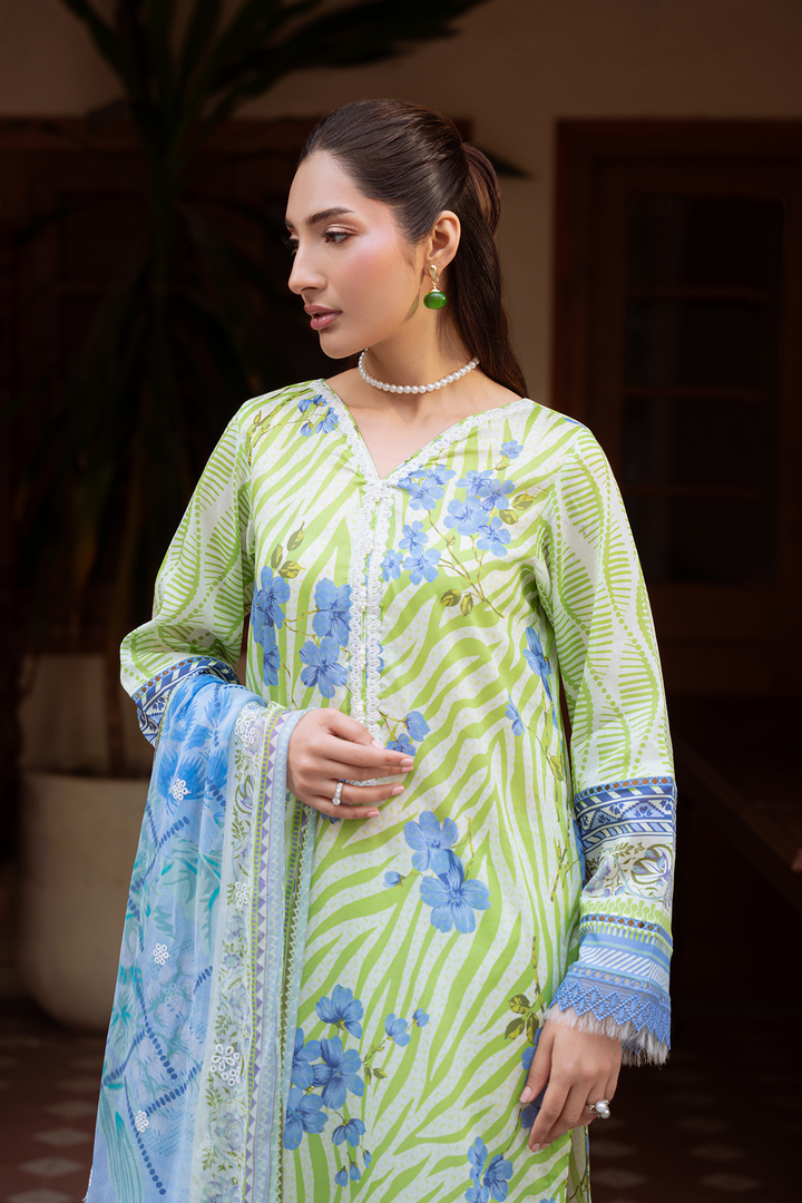 DA-34 Embroidered Lawn Suit