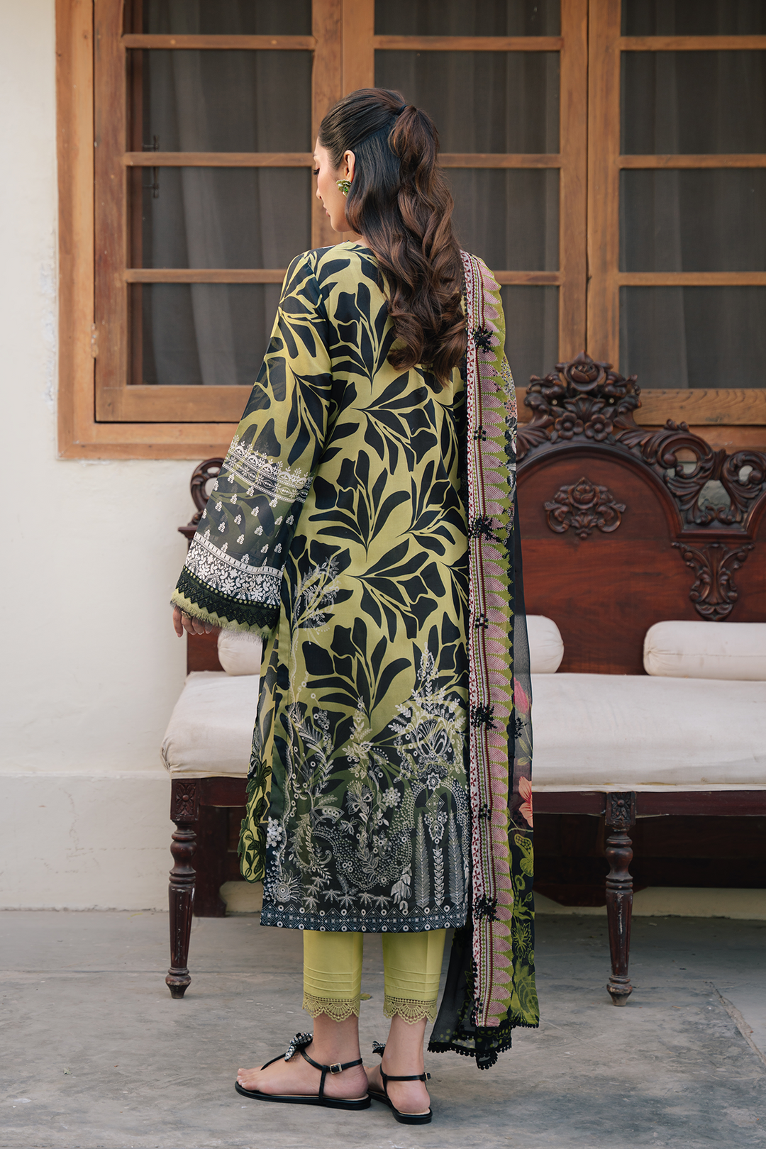 DA-36 Embroidered Lawn Suit