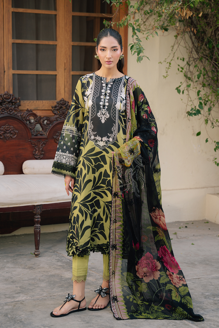 DA-36 Embroidered Lawn Suit
