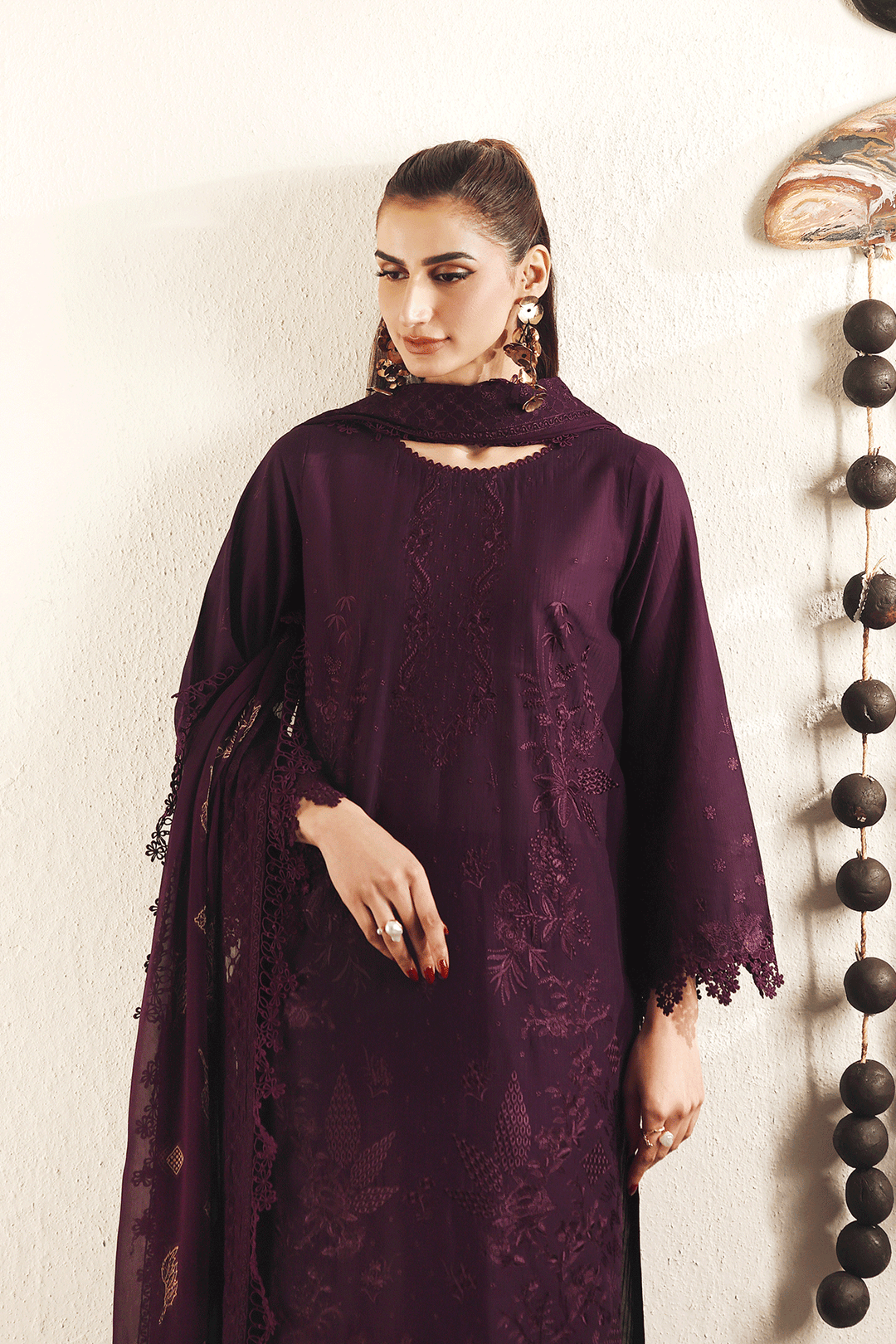 DL-05 Embroidered Lawn Suit