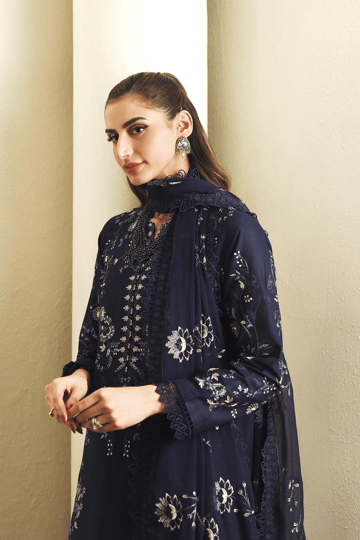 DL-02 Embroidered Lawn Suit