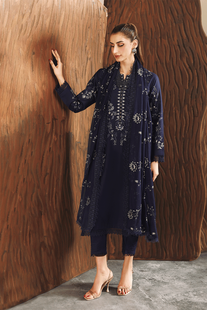 DL-02 Embroidered Lawn Suit