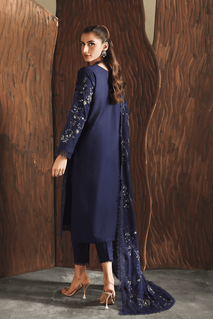 DL-02 Embroidered Lawn Suit