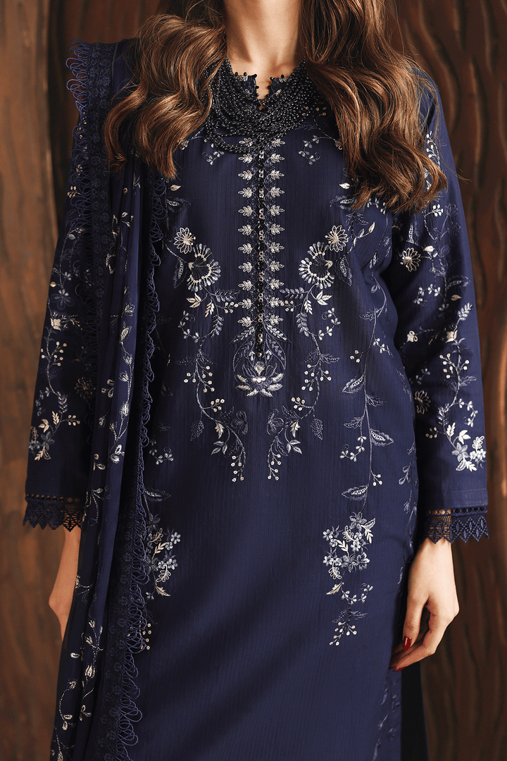 DL-02 Embroidered Lawn Suit