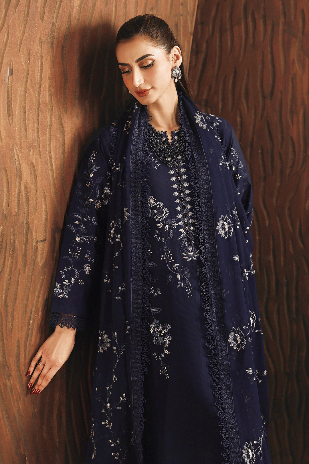DL-02 Embroidered Lawn Suit