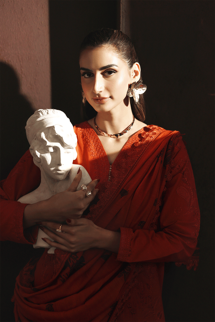 DL-04 Embroidered Lawn Suit