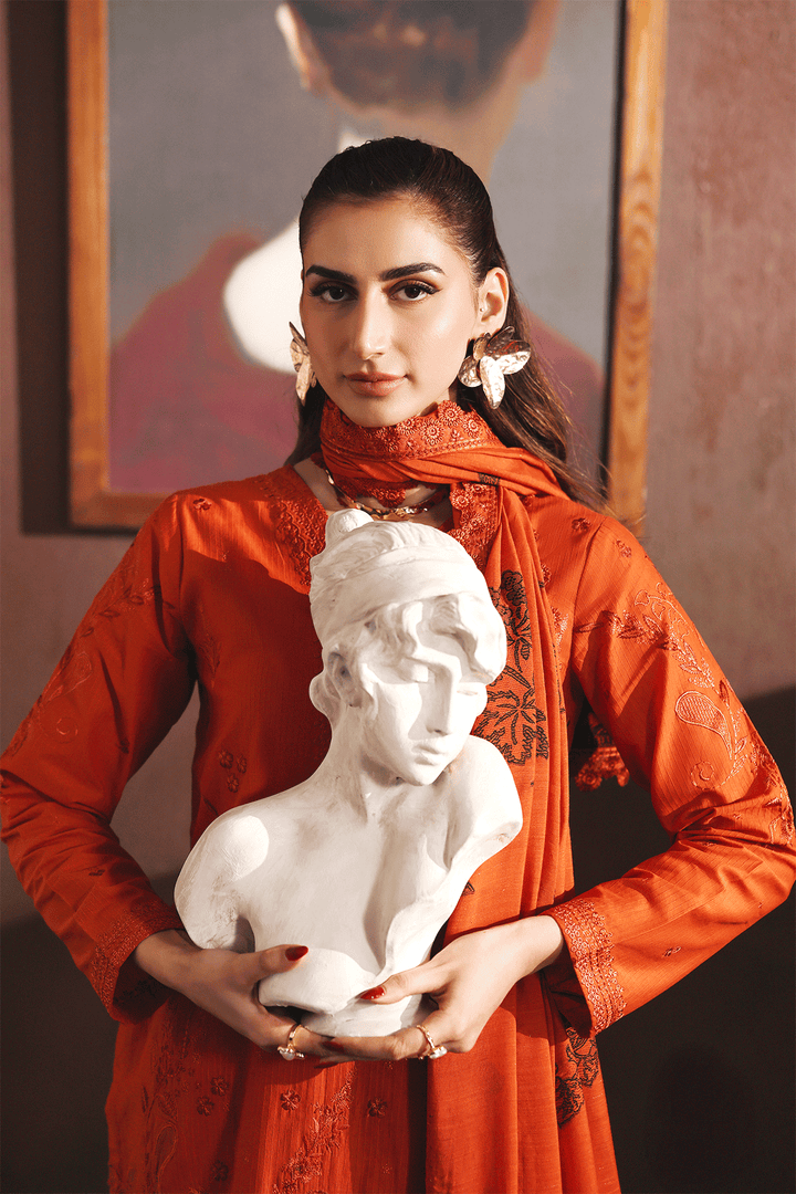 DL-04 Embroidered Lawn Suit