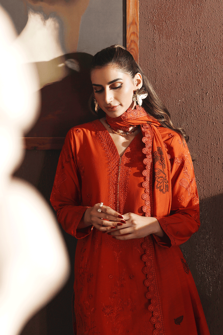 DL-04 Embroidered Lawn Suit