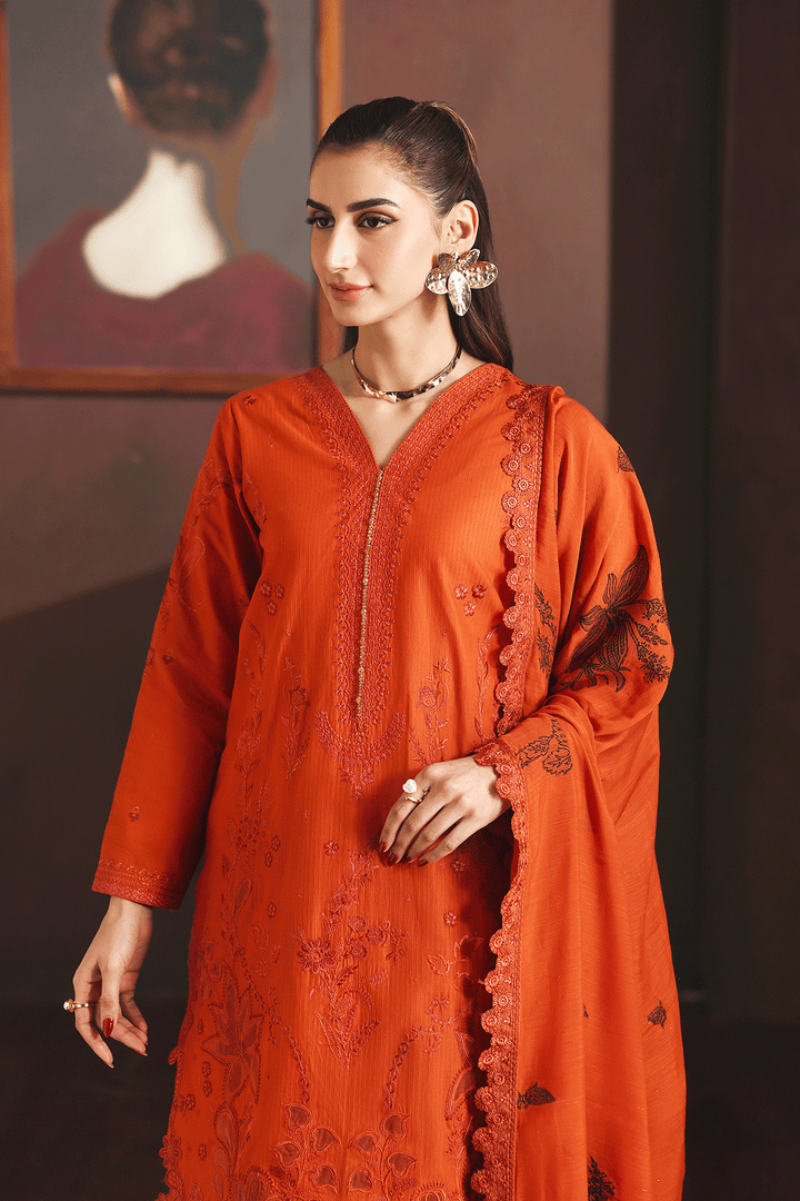 DL-04 Embroidered Lawn Suit