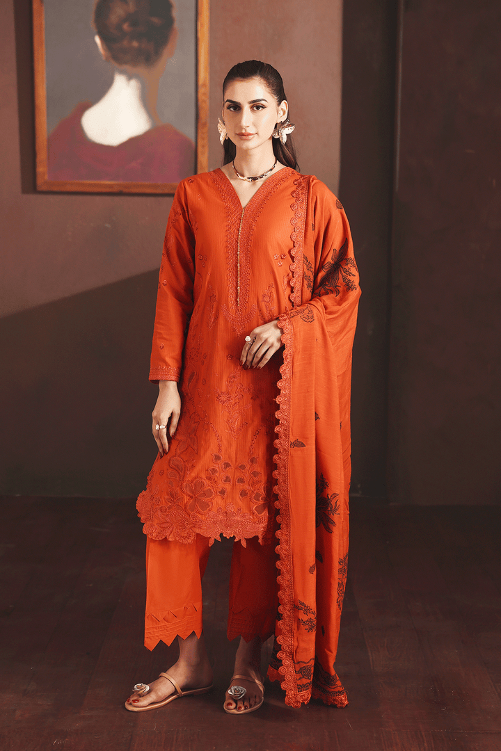 DL-04 Embroidered Lawn Suit