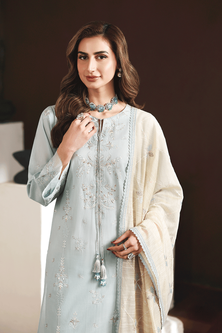 DL-01 Embroidered Lawn Suit