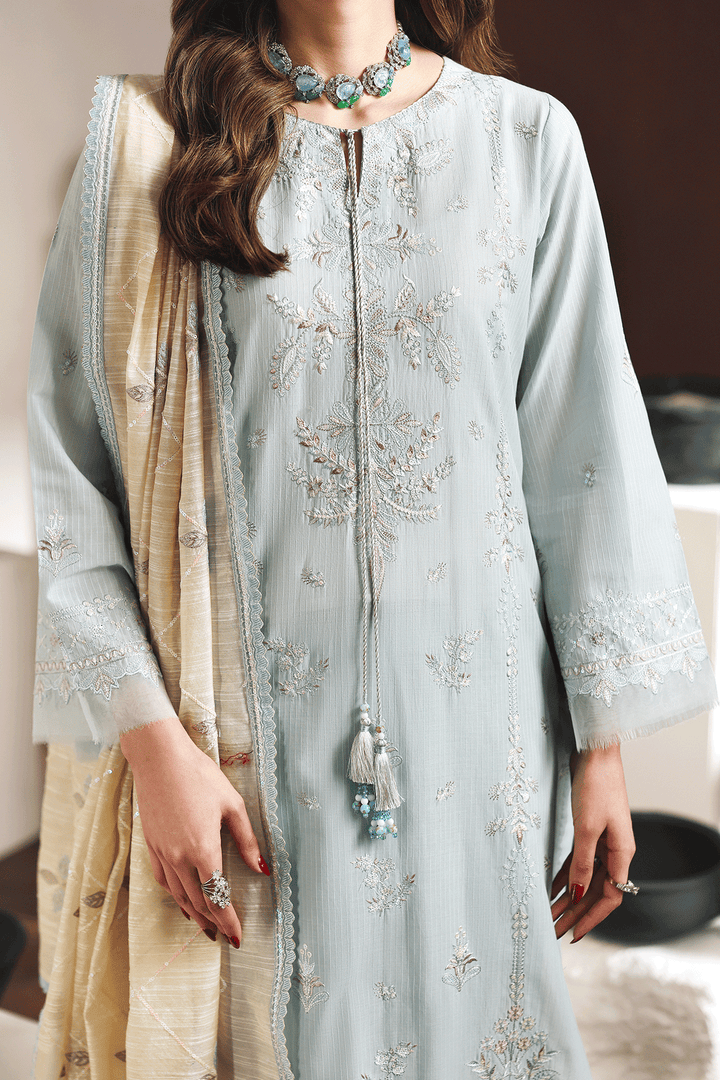 DL-01 Embroidered Lawn Suit