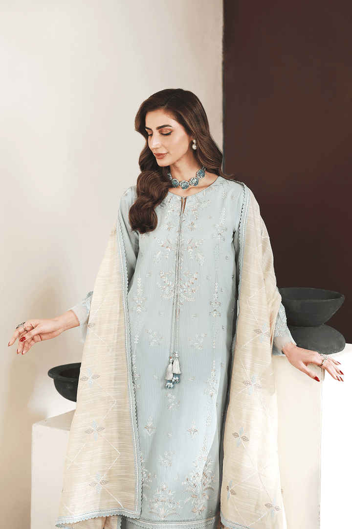 DL-01 Embroidered Lawn Suit